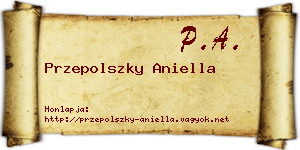 Przepolszky Aniella névjegykártya
